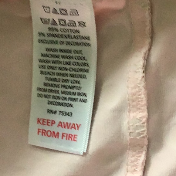 ISAAC MIZRAHI Leggins pink polka dotted size 8 gold shiny sparkled dots … - Picture 7 of 8